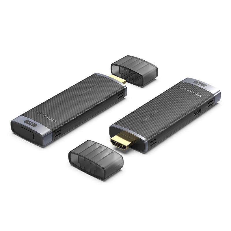 Transmisor y Receptor HDMI Inalámbrico Negro 