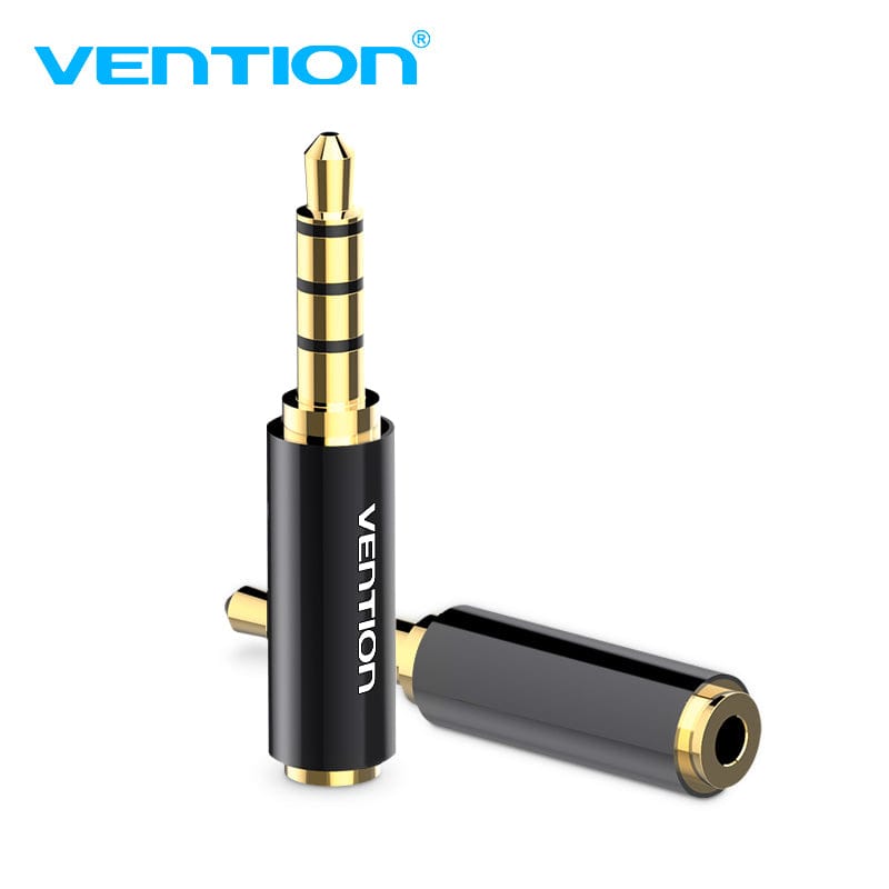 VENTION 速卖通 3.5 to 2.5 1pc Jack 3.5mm to 2.5mm Male to Female Plug Audio Adapter for Speaker Laptop Headphone Jack Aux Cable Connecter 2.5 to 3.5