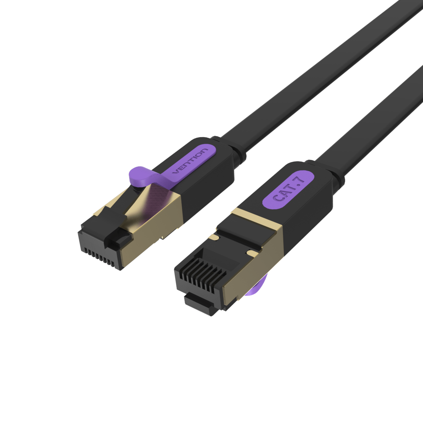 VENTION 速卖通 Ethernet Cable RJ 45 Cat7 Lan Cable STP RJ45 Network Cable for Cat6 Compatible Patch Cord for Router Cat7 Ethernet Cable