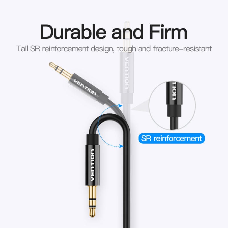 VENTION 0.3m 3.5mm Male to 2*3.5mm Female Stereo Splitter Cable