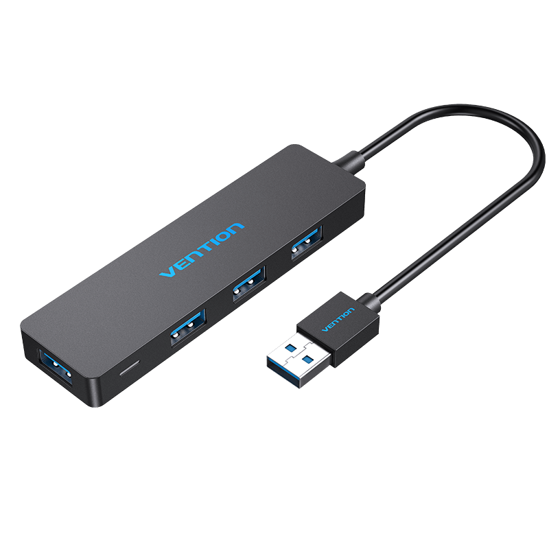 VENTION 4 Ports USB3.0 HUB 0.15M Black