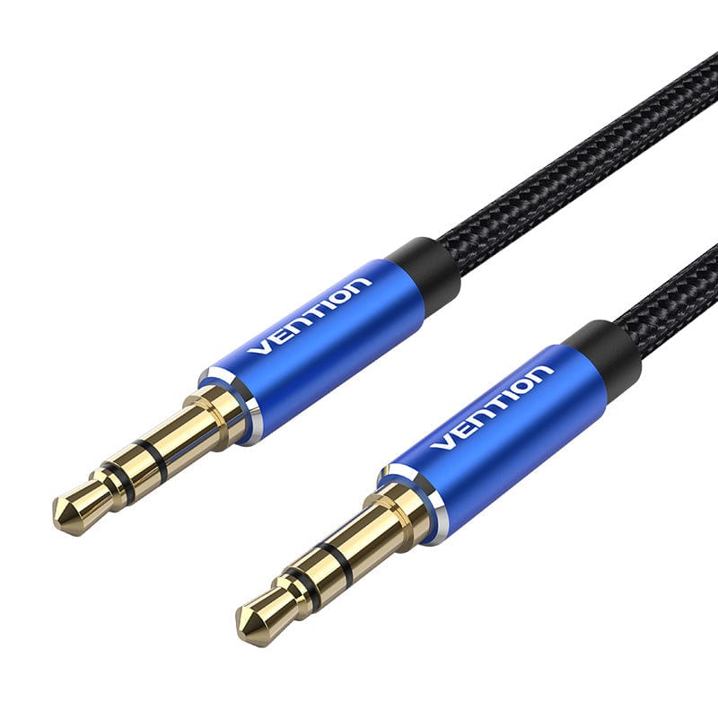 VENTION Cotton Braided 3.5mm Male to Male Audio Cable Aluminum Alloy Type