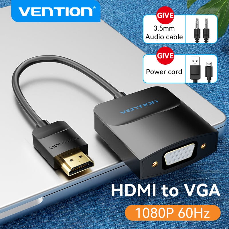 VENTION HDMI to VGA Converter Black