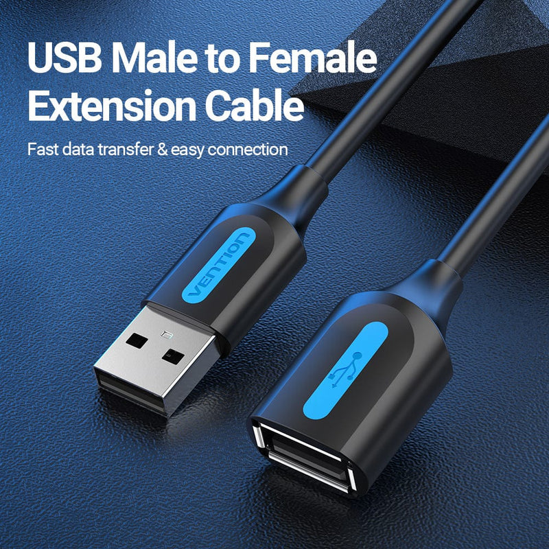 VENTION USB 2.0 A Male to A Female Extension Cable PVC Type