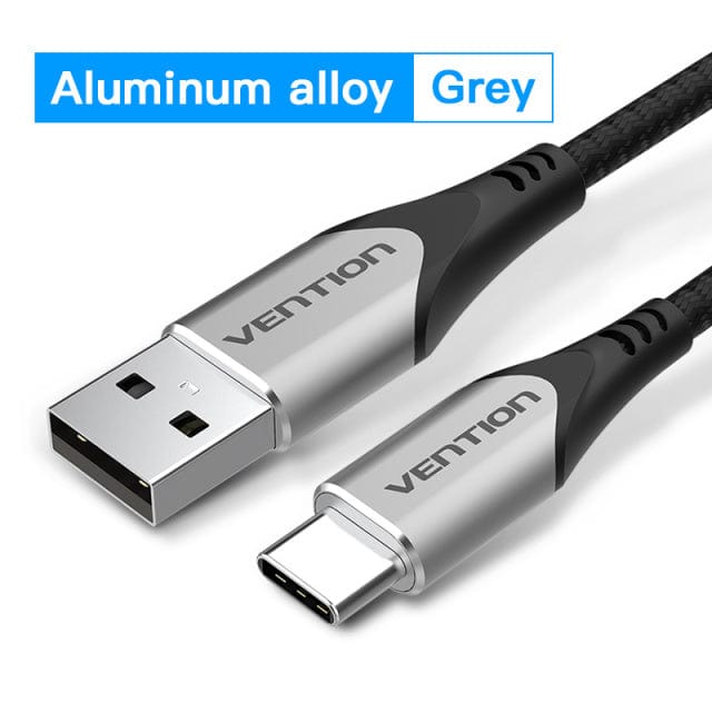 VENTION USB 2.0 A Male to C Male 3A Cable Black